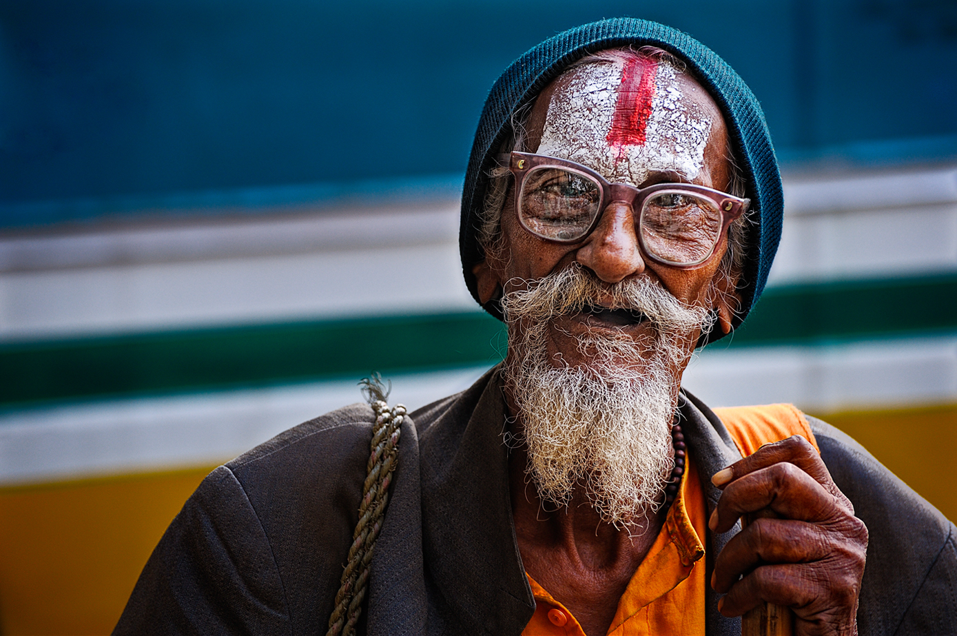 man in India